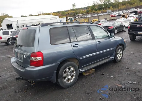 2004 Toyota Highlander V6 из США, поврежденный, VIN JTEDP21A540034226
